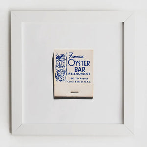 FRAMED VINTAGE MATCHBOOK PRINT