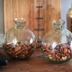 HAND-BLOWN SPHERE BUD VASE