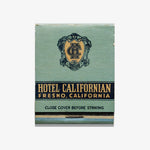 VINTAGE MATCHBOOK PRINT