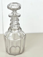 RIBBED CRYSTAL DECANTER