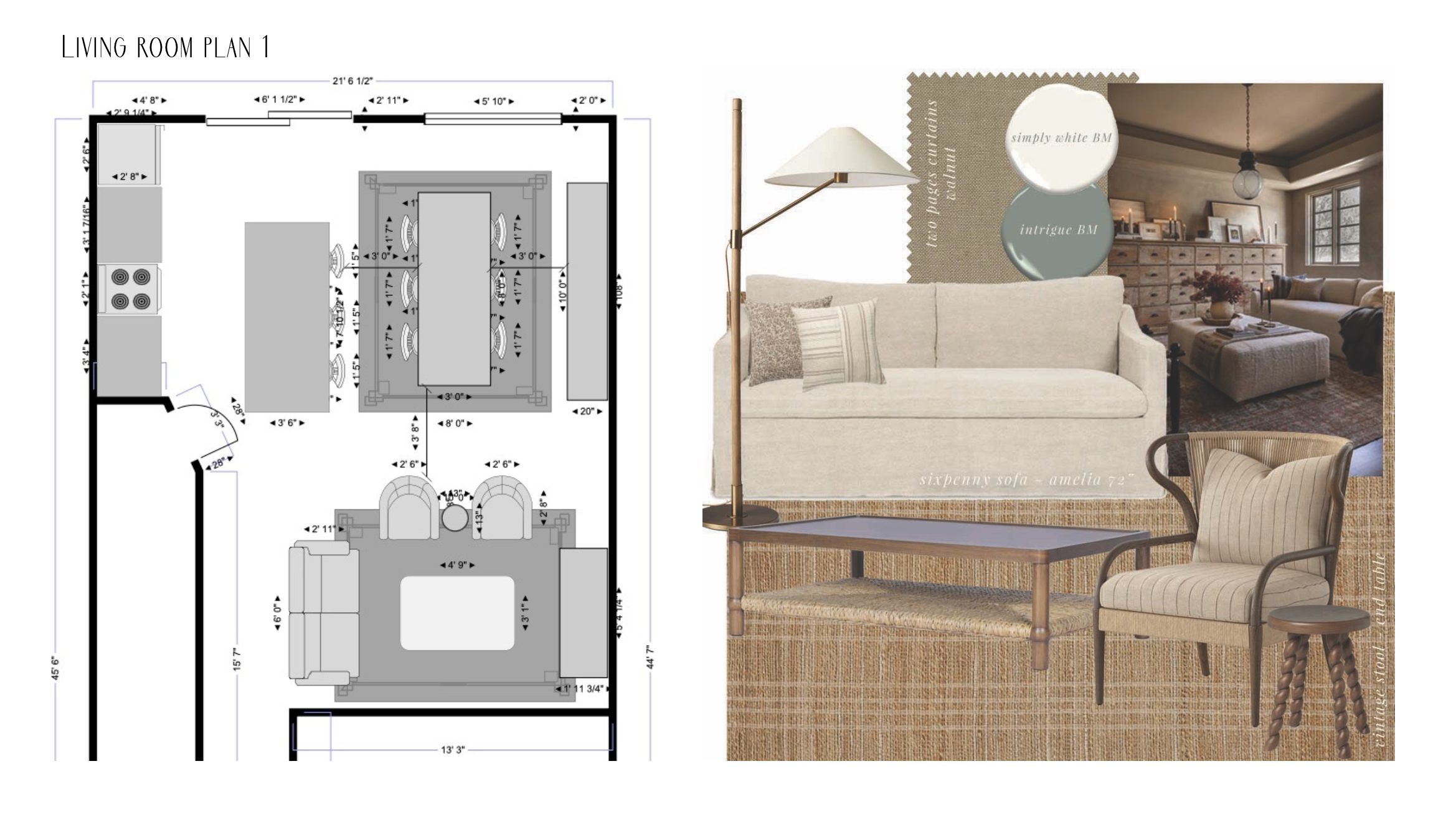 FULL ROOM DESIGN - VIRTUAL + IN-PERSON