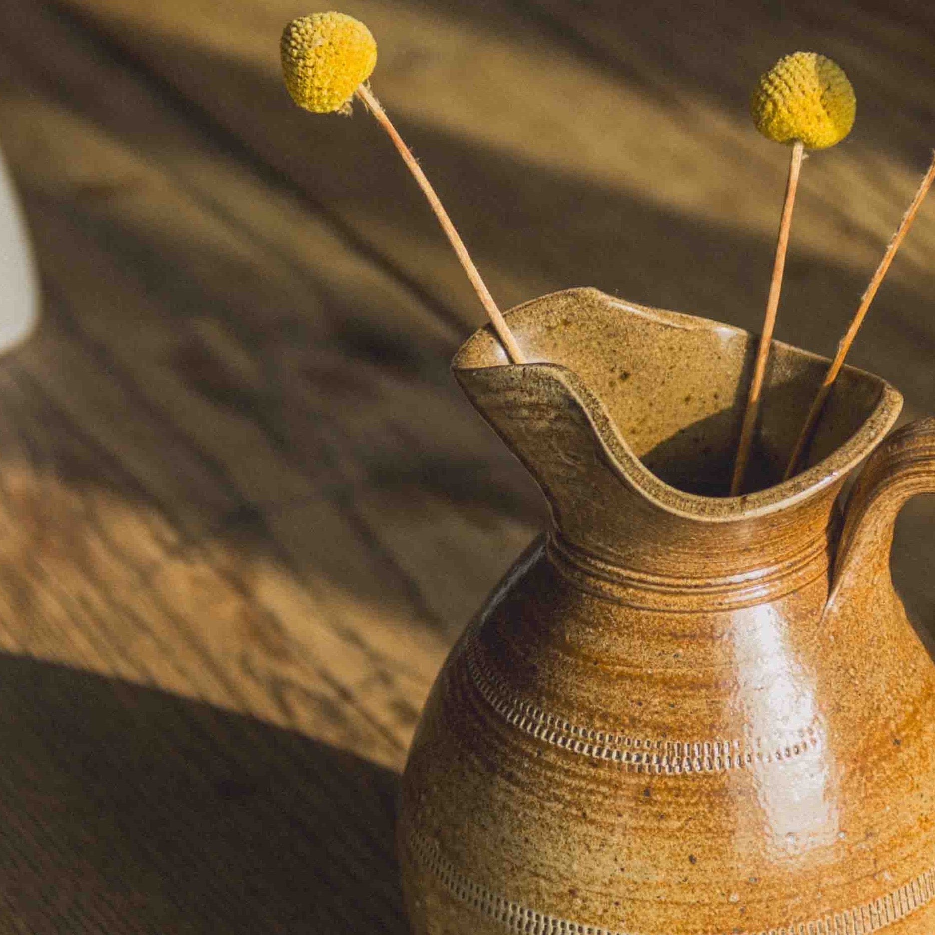 FRENCH SANDSTONE PITCHER