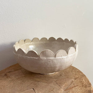 HANDMADE SCALLOP BOWL