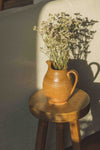 FRENCH DETAILED SANDSTONE PITCHER