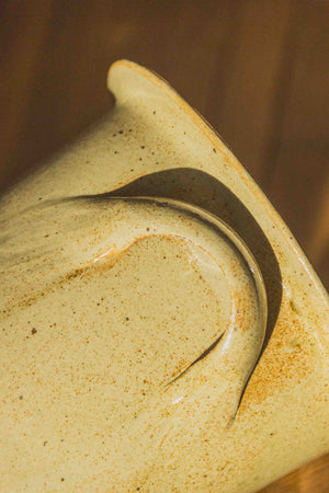 FRENCH STONEWARE CHAMPAGNE BUCKET