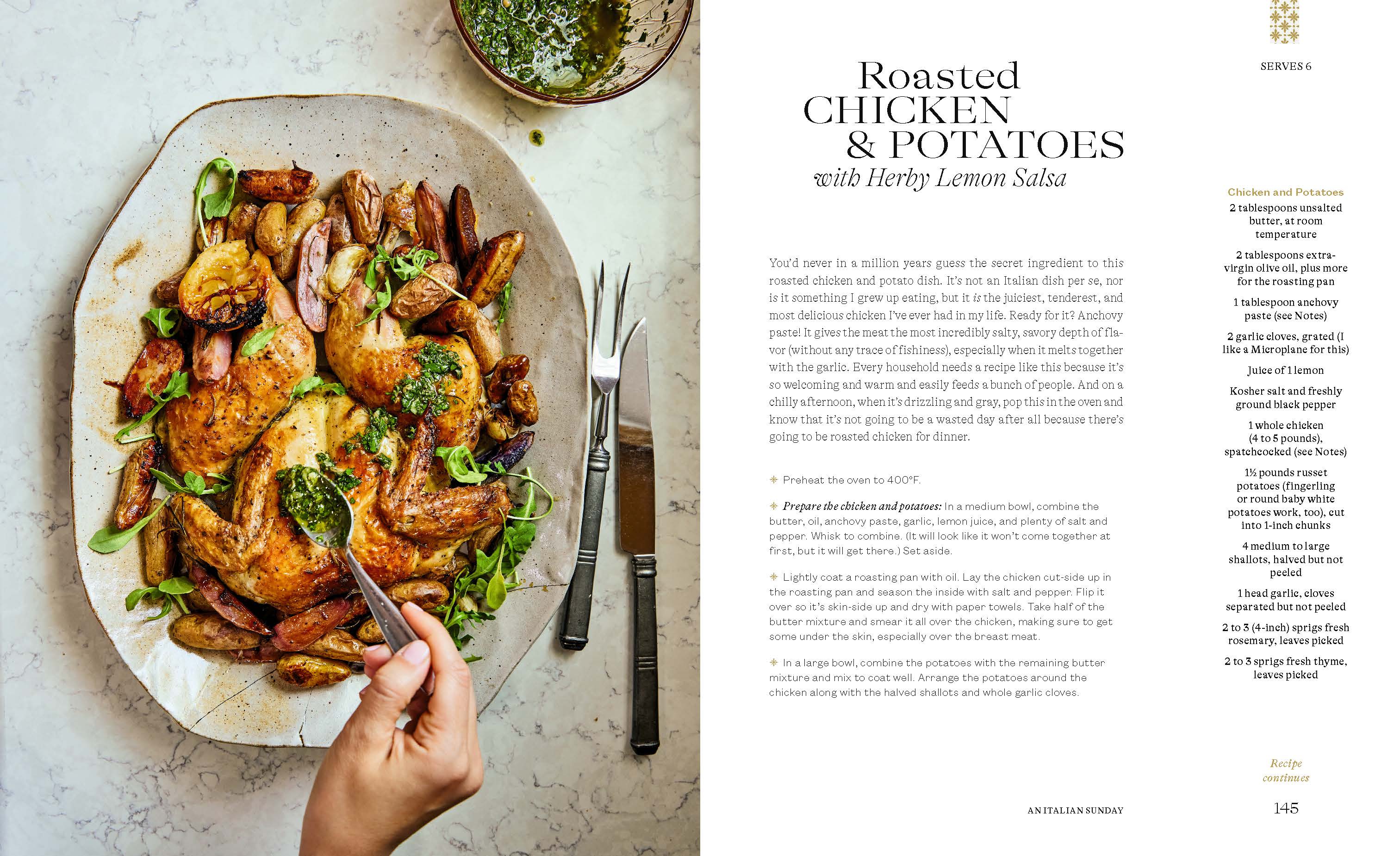 AT MY ITALIAN TABLE COOKBOOK