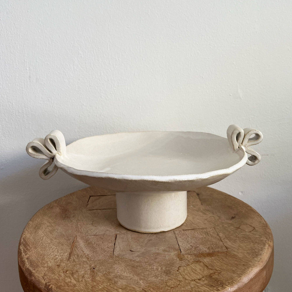 HANDMADE PEDESTAL BOWL