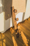 VINTAGE FRENCH WOODEN COAT RACK