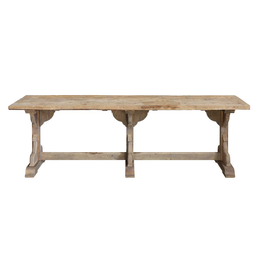 RECLAIMED WOOD FARM TABLE