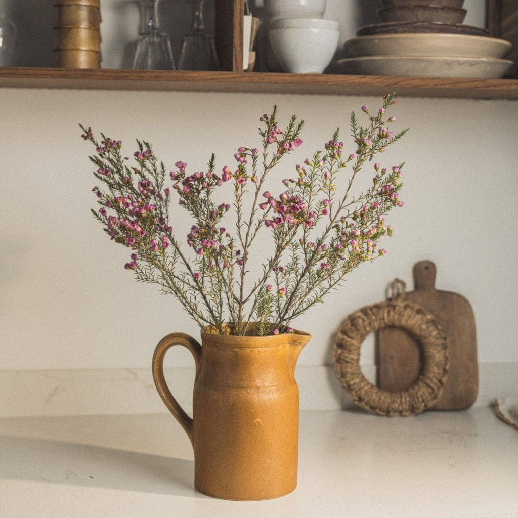 FRENCH SANDSTONE PITCHER BY DIGOIN