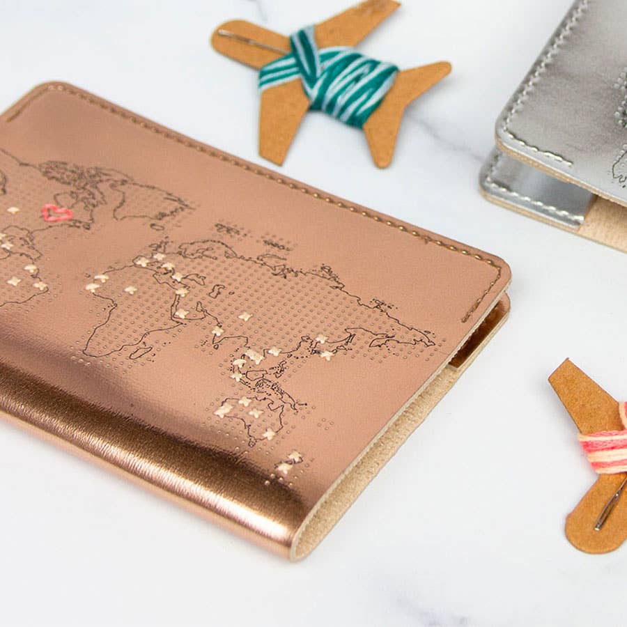 STITCH WHERE YOU’VE BEEN - PASSPORT COVER