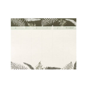 FRONDS DESK PAD - WEEKLY PLANNER