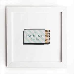 FRAMED VINTAGE MATCHBOOK PRINT