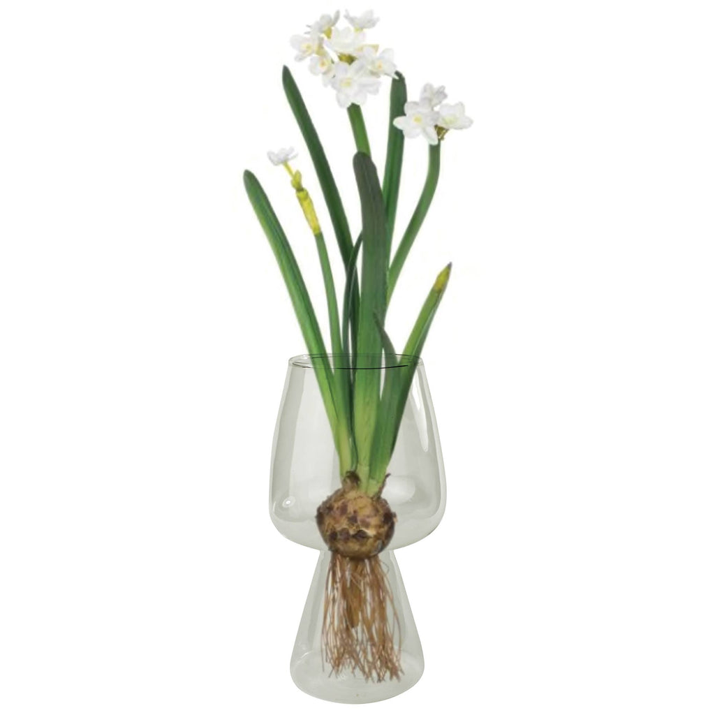 GLASS BULB VASE