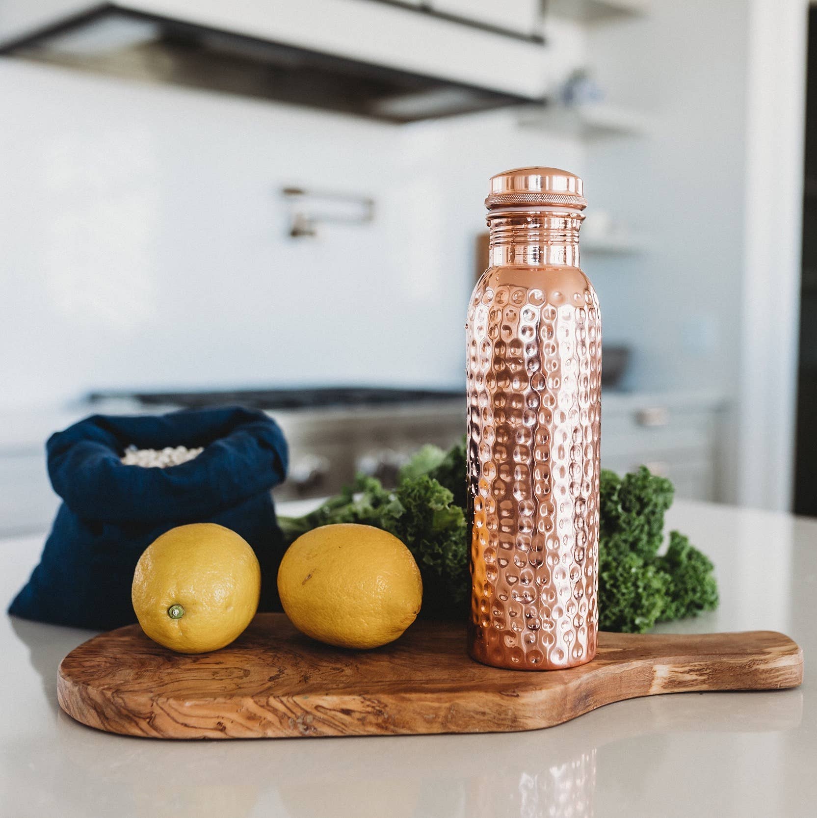 COPPER WATER BOTTLE { SHOP FOR A CAUSE }