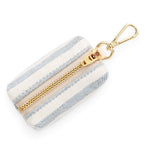 UPCYLED DENIM STRIPE WASTE BAG DISPENSER