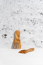 OLIVEWOOD SERVING FLAT FORK SET