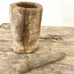 PRIMITIVE MORTAR + PESTLE