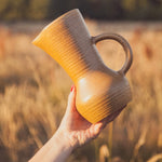 FRENCH SANDSTONE PITCHER BY DIGOIN