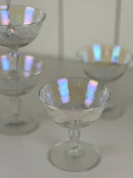 VINTAGE SHORT GLASS DECANTER