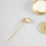 BRUSHED GOLD CANDLE SNUFFER