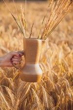 FRENCH SANDSTONE PITCHER BY DIGOIN