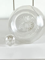 VINTAGE CUT GLASS DECANTER