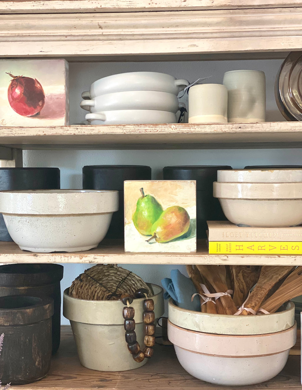 VINTAGE STONEWARE BOWL