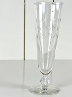 LIBBEY STARDUST CUT PILSNER GLASS