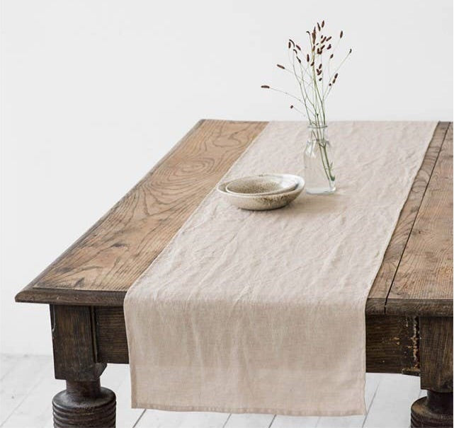 LINEN TABLE RUNNER - SMALL
