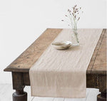 LINEN TABLE RUNNER - SMALL