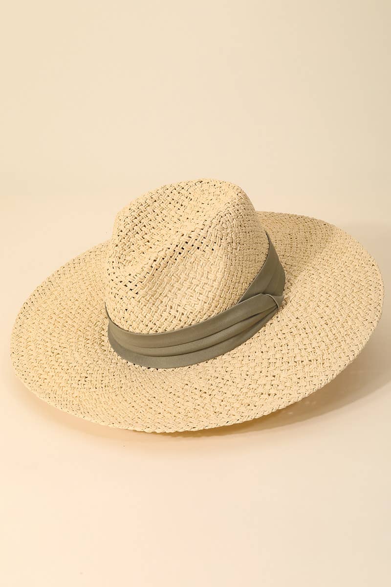 STRAW SUN HAT