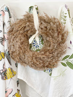 DRIED PAMPAS GRASS WREATH