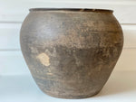 WEATHERED GREY POT — LARGE