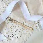 IT IS WELL LEATHER KEY CHAIN {SHOP FOR A CAUSE}
