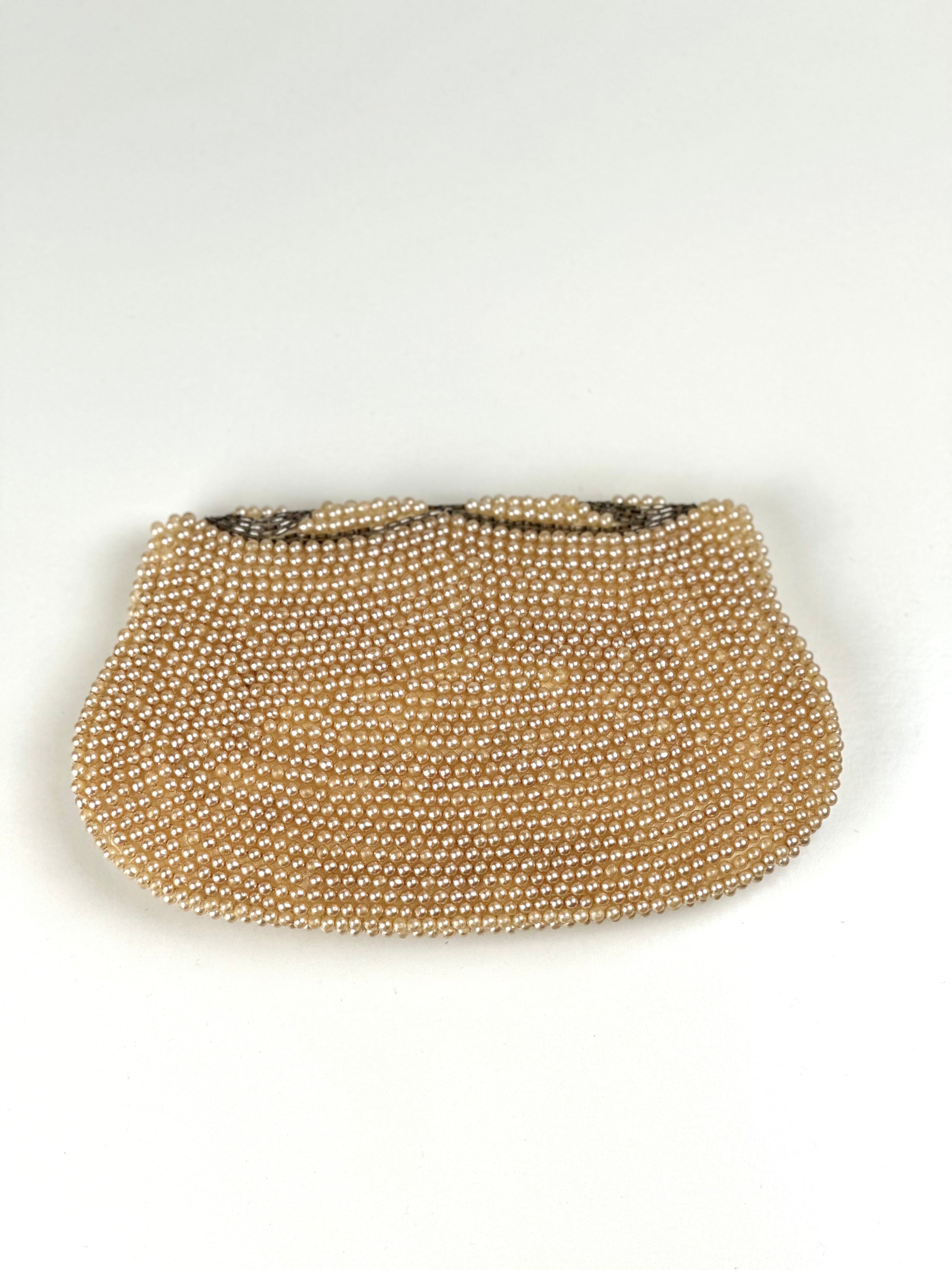 VINTAGE BEADED SHARONEE CLUTCH