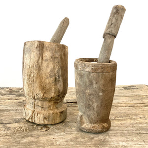 PRIMITIVE MORTAR + PESTLE