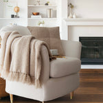 HUDSON VALLEY COLOR BLOCK THROW