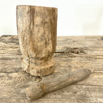 PRIMITIVE MORTAR + PESTLE