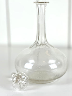 VINTAGE CUT GLASS DECANTER